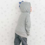 ツンツン恐竜トサカフード付きフルジップパーカー(80~120cm) | SLAP SLIP | 詳細画像4 