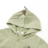 ツンツン恐竜トサカフード付きフルジップパーカー(80~120cm) | SLAP SLIP | 詳細画像7 