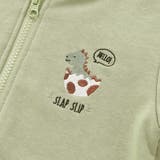 ツンツン恐竜トサカフード付きフルジップパーカー(80~120cm) | SLAP SLIP | 詳細画像9 
