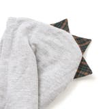 【リバーシブル】ツンツン恐竜トサカフード付きチェックボアジャケット(80~130… | SLAP SLIP | 詳細画像10 