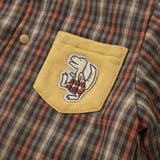 【リバーシブル】ツンツン恐竜トサカフード付きチェックボアジャケット(80~130… | SLAP SLIP | 詳細画像18 