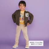 【リバーシブル】ツンツン恐竜トサカフード付きチェックボアジャケット(80~130… | SLAP SLIP | 詳細画像2 