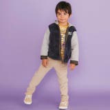 【リバーシブル】ツンツン恐竜トサカフード付きチェックボアジャケット(80~130… | SLAP SLIP | 詳細画像28 