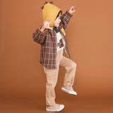 【リバーシブル】ツンツン恐竜トサカフード付きチェックボアジャケット(80~130… | SLAP SLIP | 詳細画像29 