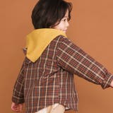 【リバーシブル】ツンツン恐竜トサカフード付きチェックボアジャケット(80~130… | SLAP SLIP | 詳細画像30 