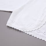 縁スカラップパール調ボタンニットカーディガン(110~130cm) | SLAP SLIP | 詳細画像12