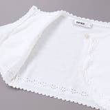 縁スカラップパール調ボタンニットカーディガン(110~130cm) | SLAP SLIP | 詳細画像14