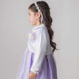 縁スカラップパール調ボタンニットカーディガン(110~130cm) | SLAP SLIP | 詳細画像5