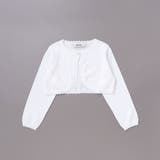 縁スカラップパール調ボタンニットカーディガン(110~130cm) | SLAP SLIP | 詳細画像7