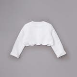 袖折り返しレース刺しゅう裾スカラップボレロ(110~130cm) | SLAP SLIP | 詳細画像6 