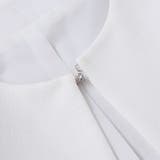 袖折り返しレース刺しゅう裾スカラップボレロ(110~130cm) | SLAP SLIP | 詳細画像9 