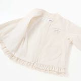 リボン刺しゅう裾フレアタフタブルゾン(90~130cm) | SLAP SLIP | 詳細画像13 