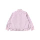 リボン刺しゅう裾フレアタフタブルゾン(90~130cm) | SLAP SLIP | 詳細画像3 