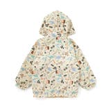 はたらく車・恐竜ラグランリバーシブルタフタジャケット(80~130cm) | SLAP SLIP | 詳細画像11 