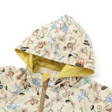 はたらく車・恐竜ラグランリバーシブルタフタジャケット(80~130cm) | SLAP SLIP | 詳細画像15 