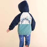 はたらく車・恐竜ラグランリバーシブルタフタジャケット(80~130cm) | SLAP SLIP | 詳細画像6 