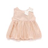 キラキラ箔プリントリボン付きバルーンオーガンジーブラウス(80~130cm) | SLAP SLIP | 詳細画像9 