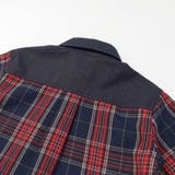 【お揃い】ツイル胸ポケットチェックシャツ(80~130cm) | SLAP SLIP | 詳細画像10 