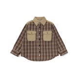 【お揃い】ツイル胸ポケットチェックシャツ(80~130cm) | SLAP SLIP | 詳細画像17 