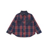 【お揃い】ツイル胸ポケットチェックシャツ(80~130cm) | SLAP SLIP | 詳細画像7 