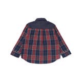 【お揃い】ツイル胸ポケットチェックシャツ(80~130cm) | SLAP SLIP | 詳細画像8 
