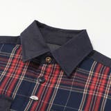【お揃い】ツイル胸ポケットチェックシャツ(80~130cm) | SLAP SLIP | 詳細画像9 