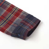 【お揃い】もこもこボア襟切り替えチェックシャツ(90~130cm) | SLAP SLIP | 詳細画像10 