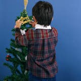 【お揃い】もこもこボア襟切り替えチェックシャツ(90~130cm) | SLAP SLIP | 詳細画像3 