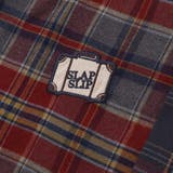 【お揃い】もこもこボア襟切り替えチェックシャツ(90~130cm) | SLAP SLIP | 詳細画像9 