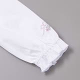 レース襟キラキラお花ボタンキャンディスリーブブラウス(110~130cm) | SLAP SLIP | 詳細画像11 