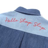 はたらくくるま刺しゅう胸ポケット切り替えデザインシャツ(80~130cm) | SLAP SLIP | 詳細画像10 
