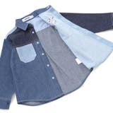 はたらくくるま刺しゅう胸ポケット切り替えデザインシャツ(80~130cm) | SLAP SLIP | 詳細画像11 