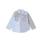 はたらくくるま刺しゅう胸ポケット切り替えデザインシャツ(80~130cm) | SLAP SLIP | 詳細画像15 