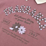 襟付花柄カレッジロゴプリントトレーナー(80~130cm) | SLAP SLIP | 詳細画像9 