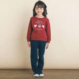 リンゴチェリーカップケーキプリントトレーナー(80~130cm) | SLAP SLIP | 詳細画像3 
