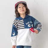 【お揃い】おめめギョロギョロモンスターバイカラーフーディ(80~130cm) | SLAP SLIP | 詳細画像1 