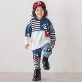 【お揃い】おめめギョロギョロモンスターバイカラーフーディ(80~130cm) | SLAP SLIP | 詳細画像4 