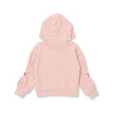 袖口タックサガラ刺しゅうリボンモチーフフーディー(80~130cm) | SLAP SLIP | 詳細画像12 