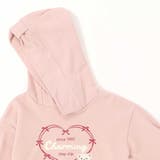 袖口タックサガラ刺しゅうリボンモチーフフーディー(80~130cm) | SLAP SLIP | 詳細画像13 