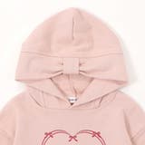 袖口タックサガラ刺しゅうリボンモチーフフーディー(80~130cm) | SLAP SLIP | 詳細画像14 