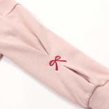 袖口タックサガラ刺しゅうリボンモチーフフーディー(80~130cm) | SLAP SLIP | 詳細画像16 