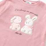 アニマルクマウサギ裾スカラップトレーナー(80~130cm) | SLAP SLIP | 詳細画像13 