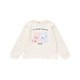 アニマルクマウサギ裾スカラップトレーナー(80~130cm) | SLAP SLIP | 詳細画像6 