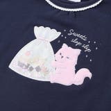 ネコクマイヌアニマルオーガンジーパッチモチーフトレーナー(80~130cm) | SLAP SLIP | 詳細画像8 