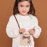 リボン付きファーポシェットパッチトレーナー(80~130cm) | SLAP SLIP | 詳細画像3 