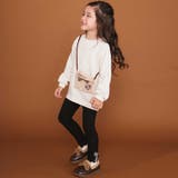 リボン付きファーポシェットパッチトレーナー(80~130cm) | SLAP SLIP | 詳細画像4 