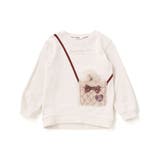 リボン付きファーポシェットパッチトレーナー(80~130cm) | SLAP SLIP | 詳細画像5 