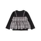 チェック裾スカラップキャミソールドッキングトレーナー | SLAP SLIP | 詳細画像15 