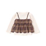 チェック裾スカラップキャミソールドッキングトレーナー | SLAP SLIP | 詳細画像5 