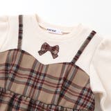 チェック裾スカラップキャミソールドッキングトレーナー | SLAP SLIP | 詳細画像6 